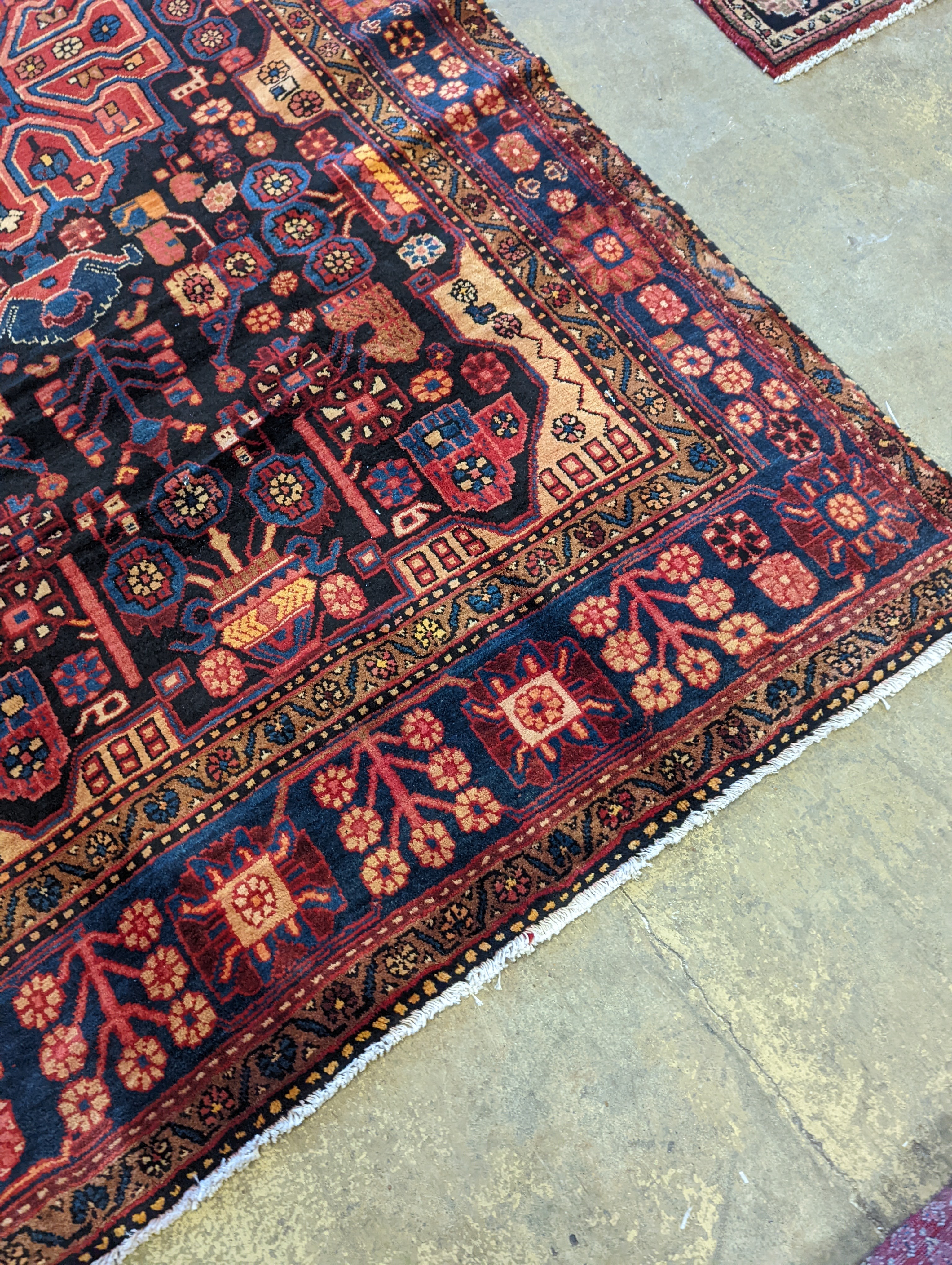 A Nahavand carpet, 290 x 164cm